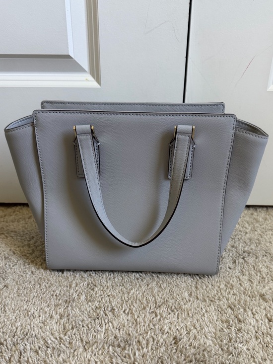 leather bag kate spade grey purse